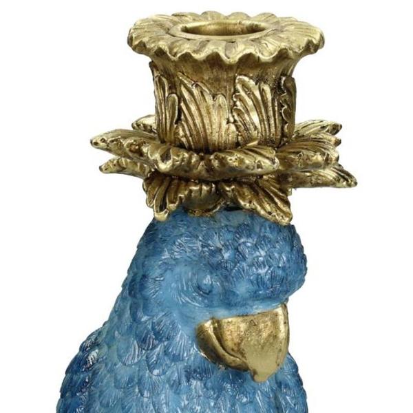 Candlestick with Blue Bird - ↑ 36 cm