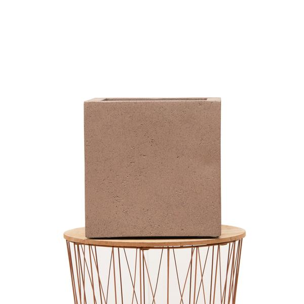 Topf Grigio Cube Bronze - D50 x H50