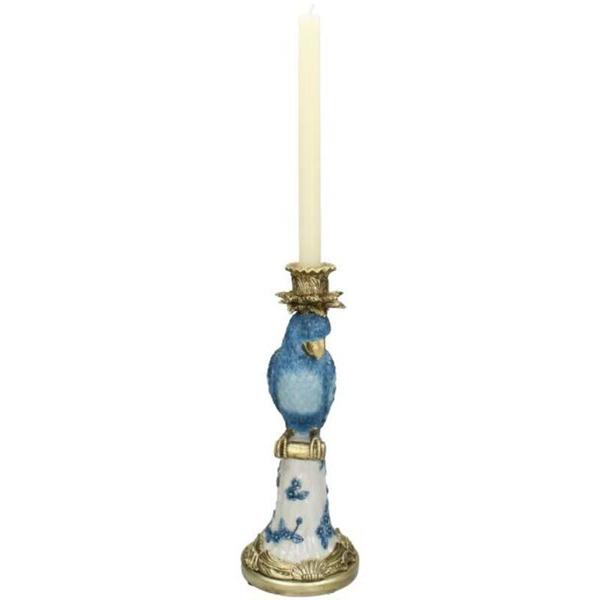 Candlestick with Blue Bird - ↑ 36 cm