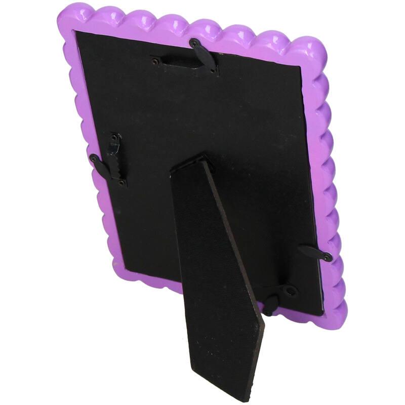 Fotolijst Kralen Polyresin Paars