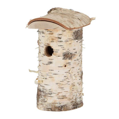 Blue Tit Birdhouse - Nesting Box - Birch Wood