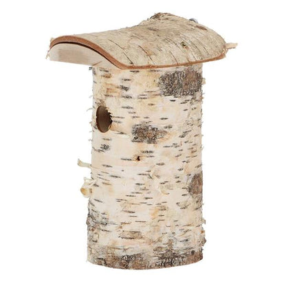 Blue Tit Birdhouse - Nesting Box - Birch Wood