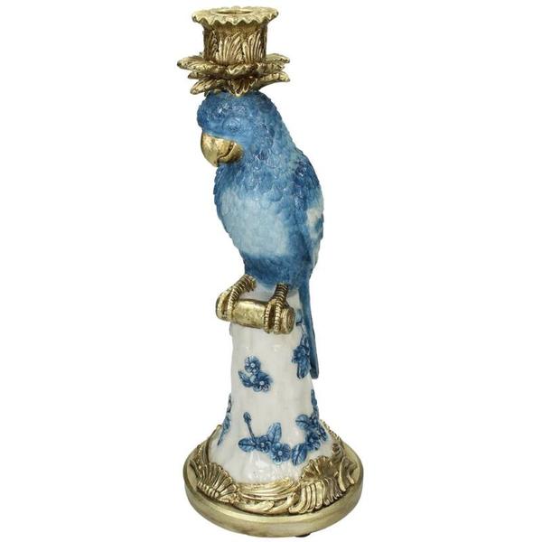 Candlestick with Blue Bird - ↑ 36 cm