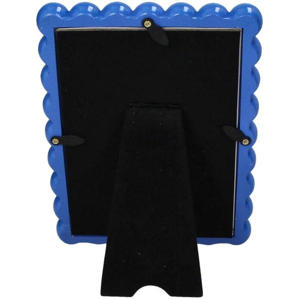 Bilderrahmen Smiley Polyresin Blau 10x15cm