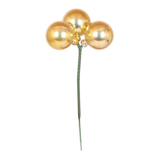 Kolibri Company - Bijsteker: Christmas Bells gold