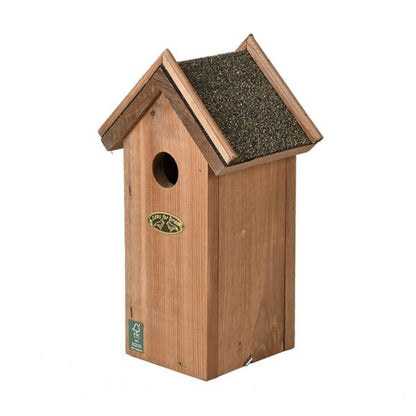 Blue Tit Birdhouse - Nesting Box - Bitumen Roof