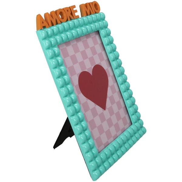 Bilderrahmen Amore Mio Polyresin Türkis 13x18cm